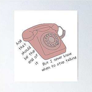 Lizzy McAlpine Called You Again Poster
