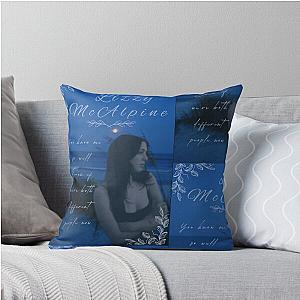 Lizzy Mcalpine Lyric Throw Pillow