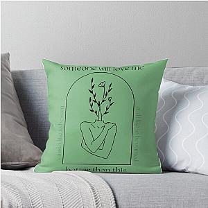Better Lizzy McAlpine Throw Pillow