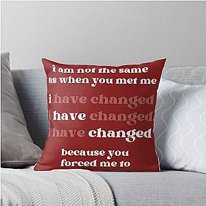 You Forced Lizzy Macalpine Throw Pillow