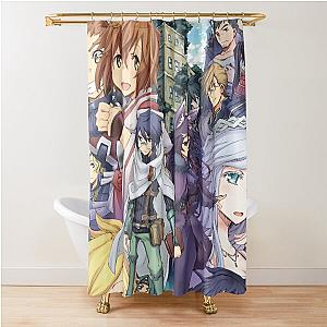 Shiroe Log Horizon Artwork Shower Curtain