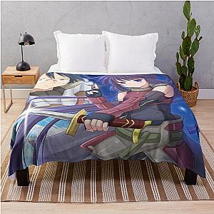 Shiroe Log Horizon Drawing Throw Blanket