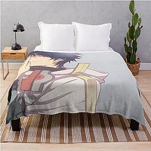Shiroe Log Horizon Portrait Throw Blanket