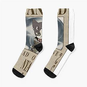 Log Horizon Nyanta Shiroe Cute Cat Socks