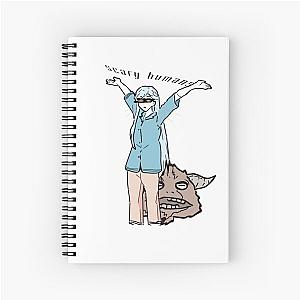 Log Horizon SCARY HUMANS V1 Spiral Notebook