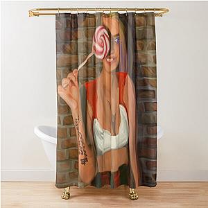 Lil Lollipop Monster  Shower Curtain