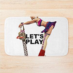 Lollipop Chainsaw Let’s Play (Light) Bath Mat