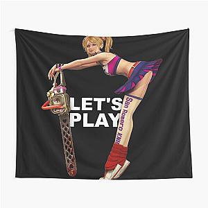 Lollipop Chainsaw Let’s Play (Dark) Tapestry