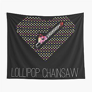 Lollipop Chainsaw (White Text) Tapestry