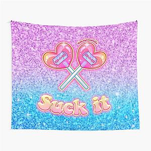 razor blade lollipop Tapestry