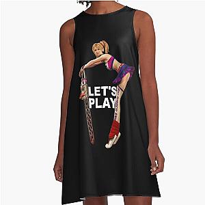 Lollipop Chainsaw Let’s Play (Dark) A-Line Dress