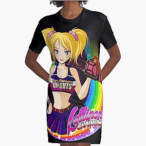 Lollipop Chainsaw Graphic T-Shirt Dress