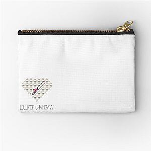 Lollipop Chainsaw (Black Text) Zipper Pouch