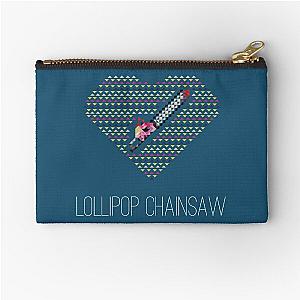 Lollipop Chainsaw (White Text) Zipper Pouch