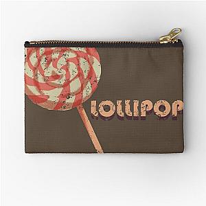 Lollipop - oldschool  vintage retro print Zipper Pouch