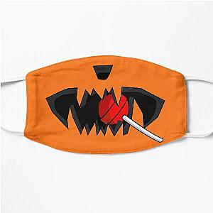 Lollipop Halloween Pumpkin Face Flat Mask