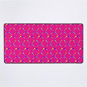 Lollipop Hot Pink Desk Mat