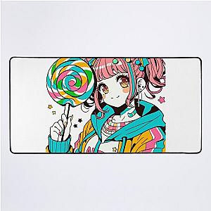 Lollipop Girl Desk Mat