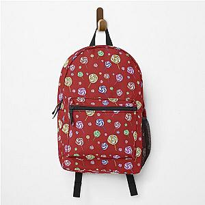 of Swirl of Red Lollipops Backpack