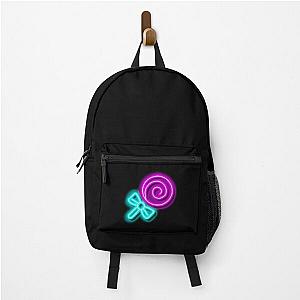 Neon Lollipop Sign (Transparent Background) Backpack