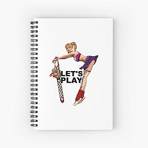 Lollipop Chainsaw Let’s Play (Light) Spiral Notebook