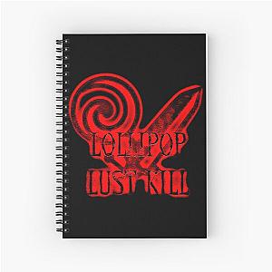 Lollipop Lust Kill (Cropped For Blacks) Spiral Notebook