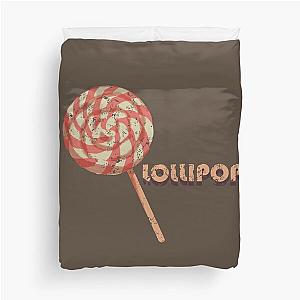 Lollipop - oldschool  vintage retro print Duvet Cover