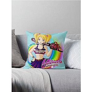 Lollipop Chainsaw Throw Pillow