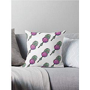 Zombie Lollipop Throw Pillow