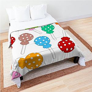 Multi coloured polka dot lollipop Comforter