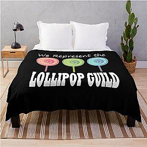 We Represent The Lollipop Guild Wizard Of Oz  Throw Blanket