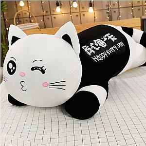 70-110 cm White Lying Long Kitty Sleep Cushion