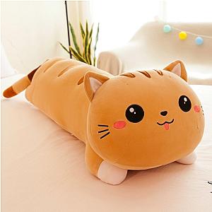 50-130 cm Yellow Lying Long Kitty Sleep Cushion