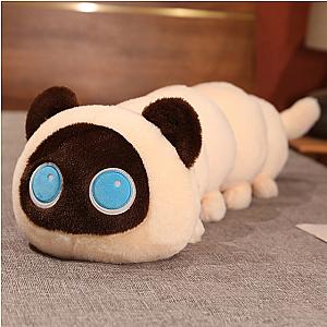 50-130 cm Pink Lying Long Kitty Sleep Cushion