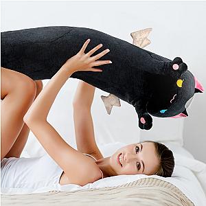 70-110 cm Black Mewaii Standing Long Kitty Sleep Cushion