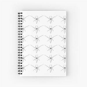 Daddy long legs spiral notebook