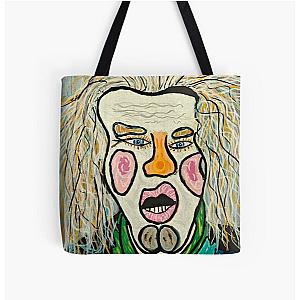 Abstract Painting of Long Leg Tote Bag