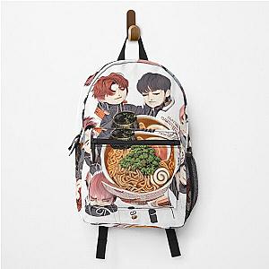 Lookism Backpacks - LOOKISM BTS eat ramen  Backpack RB2112