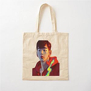 Lookism Bags - LOOKISM Kpop-red hoodie semi-realistic illustration Cotton Tote Bag RB2112