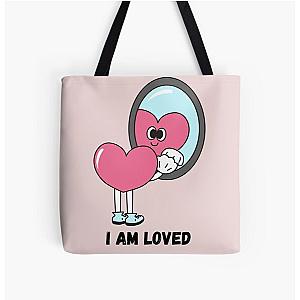 Lookism Bags - LOOKISM-I AM LOVED All Over Print Tote Bag RB2112