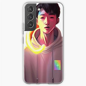 Lookism Cases - LOOKISM  | pink hoodie with finger heart Samsung Galaxy Soft Case RB2112