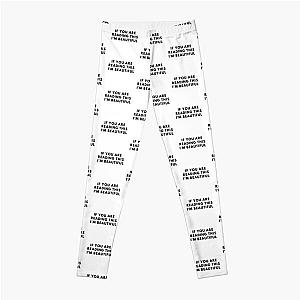 Lookism Leggings - lookism sxe xxx xxc hot If you are Reading this I'm Beautiful Leggings RB2112