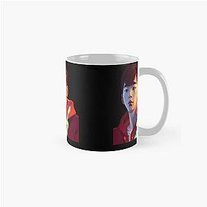 Lookism Mugs - LOOKISM Kpop-red hoodie semi-realistic illustration Classic Mug RB2112