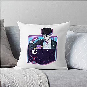 Lookism Pillows - LOOKISM Kpop-star juusu with alien Throw Pillow RB2112