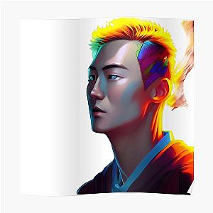 Lookism Posters - LOOKISM KPOP-semi-realistic illustration Poster RB2112