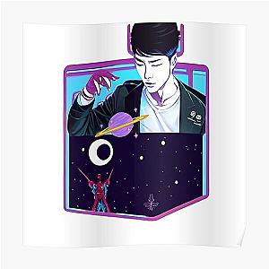 Lookism Posters - LOOKISM Kpop-star juusu with alien Poster RB2112