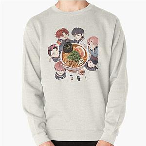 Lookism Sweatshirts - LOOKISM BTS eat ramen  Pullover Sweatshirt RB2112