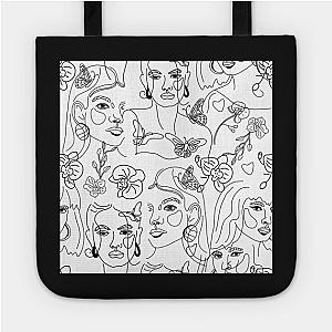 Minimalist Woman Line Illustration Bag TP0509