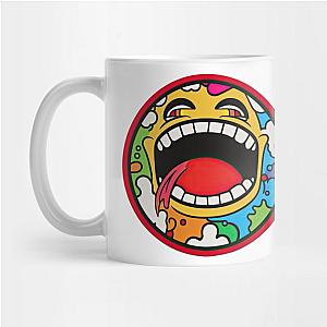 Big mouth rainbow splash sticker Mug TP0509