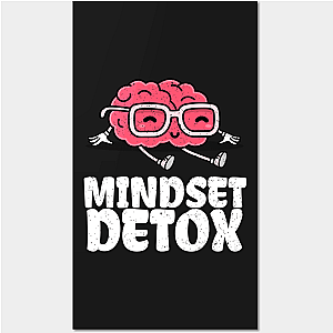 Mindset detox funny brain Poster TP0509